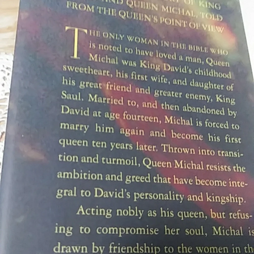 Bible Based Novel  Queen Maker - About King David  and Queen Michal